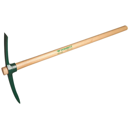 FEDIMECC Piccone Linea Verde con Manico in Legno