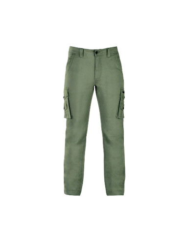 PANTALONI DA LAVORO CARGO VERDE  KAPRIOL