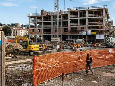 Reti da cantiere TENAX: sicurezza, visibilità e praticità